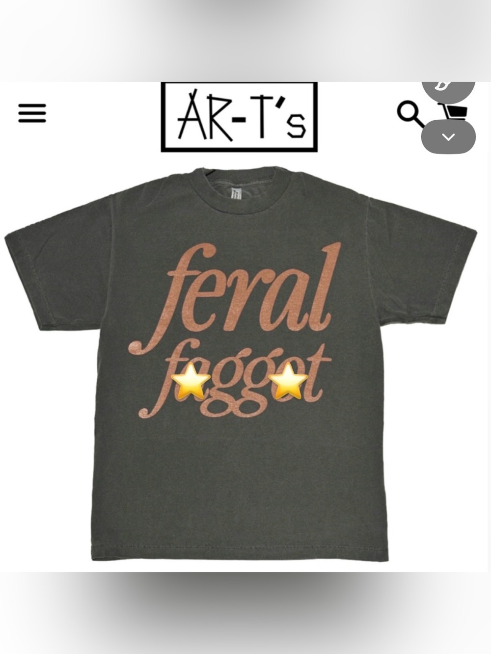 Arkansas Tees Feral Tee
